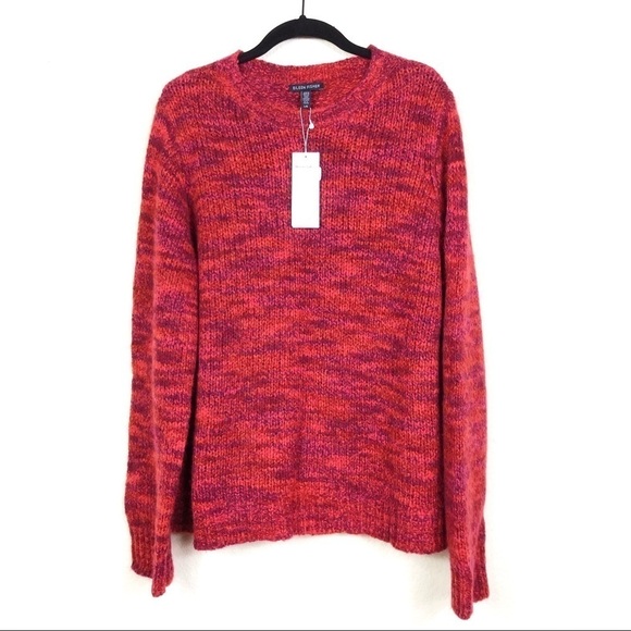 NWT Eileen Fisher Merino Wool Silk Sweater Size L - Picture 4 of 10